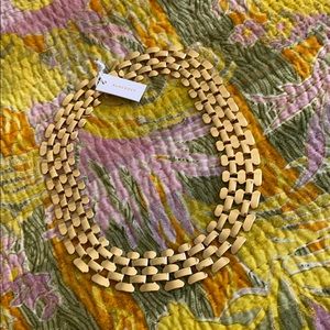 Gold chain link choker (costume)
